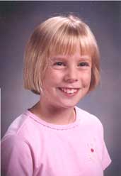 Sarah's 3rd Grade School picture