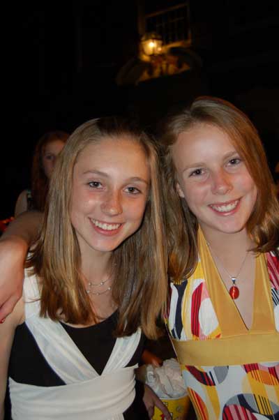 Sarah and Taylor at the Hampton Academy 8th Grade Dance.