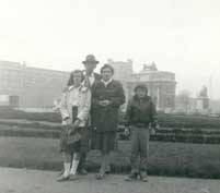 November 1960, Paris, France with Grandfather Shanklin.