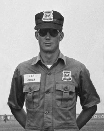 1LT Carter at the 1976 National Matches.  Winner of the Pershing Trophy - High Shooter in the National Trophy Rifle Team Championship.